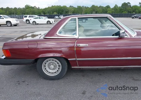 1985 Mercedes-Benz 380 Sl z USA, uszkodzony, nr VIN WDBBA45C0FA026342